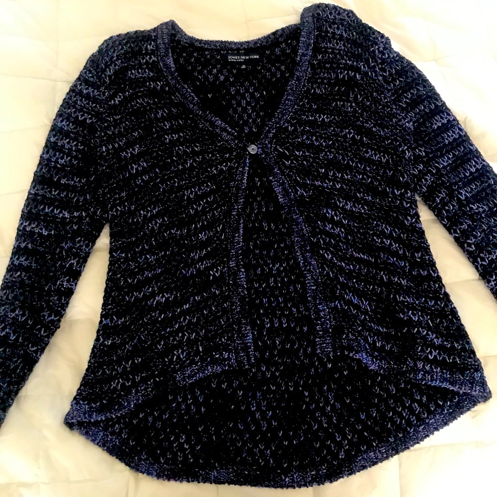 Purple/Black Cardigan